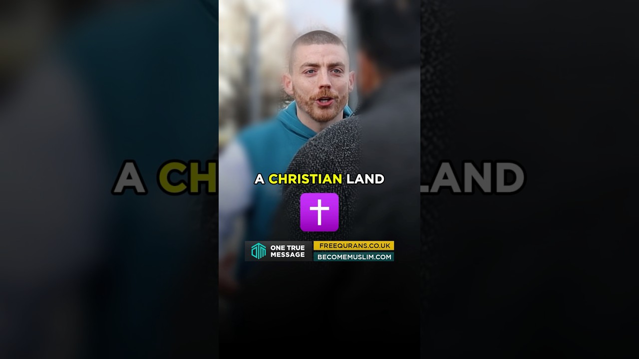 🔥 “This Is a Christian Country!” — Muslim’s Answer Leaves Him SPEECHLESS‼️”