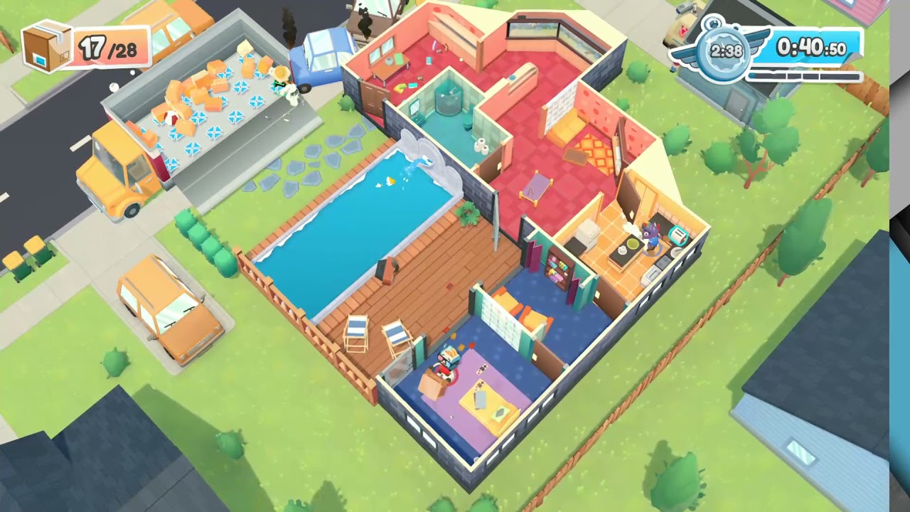 Moving out 3 Player- Poolside Pad world record run!
