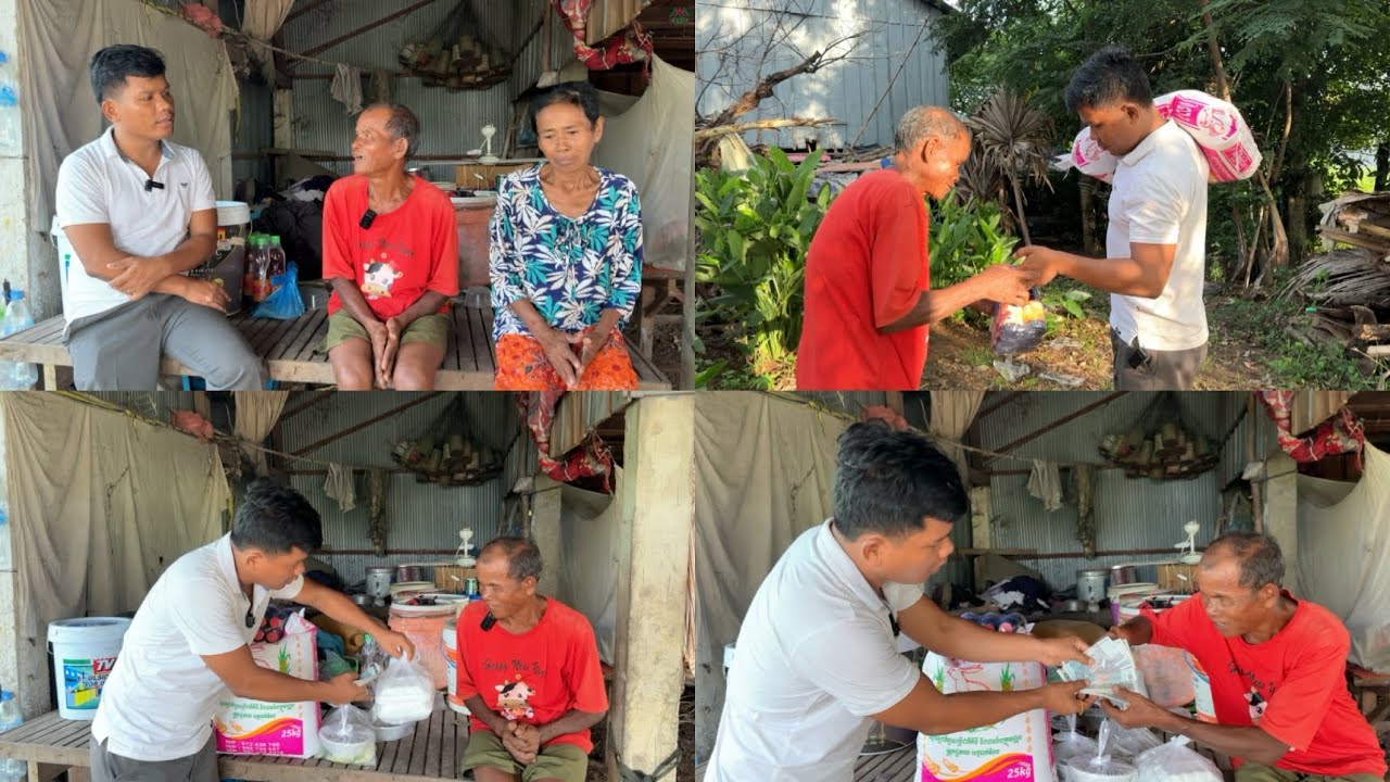 #1508 ព្រោះអាហារ 3 ពេល លោកតា យ៉ុង ទៅវាយដំថ្មធ្វើផ្លូវថ្នល់ ក្រិនដៃអស់ហើយ