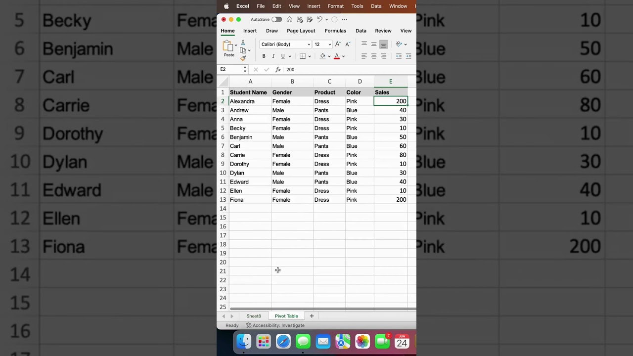 How to update / refresh Pivot Table in Excel (dynamic pivot table)