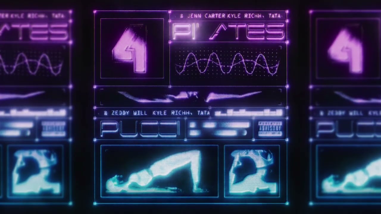 41 (Kyle Richh, Tata, Jenn Carter) - Pilates (Visualizer)