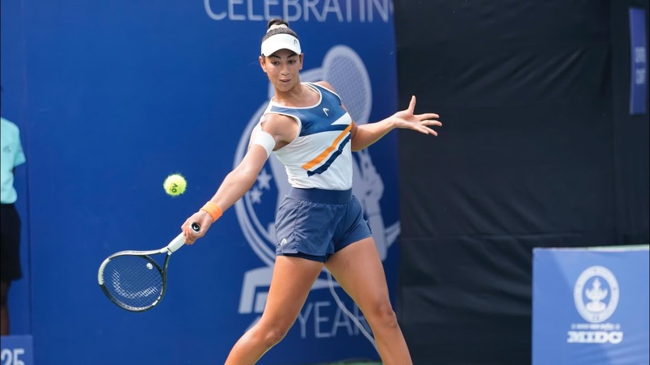 Yasmine Kabbaj 🇲🇦 VS Lilyana Hrabavets 🇧🇾 W75 Pune Qualifying R2