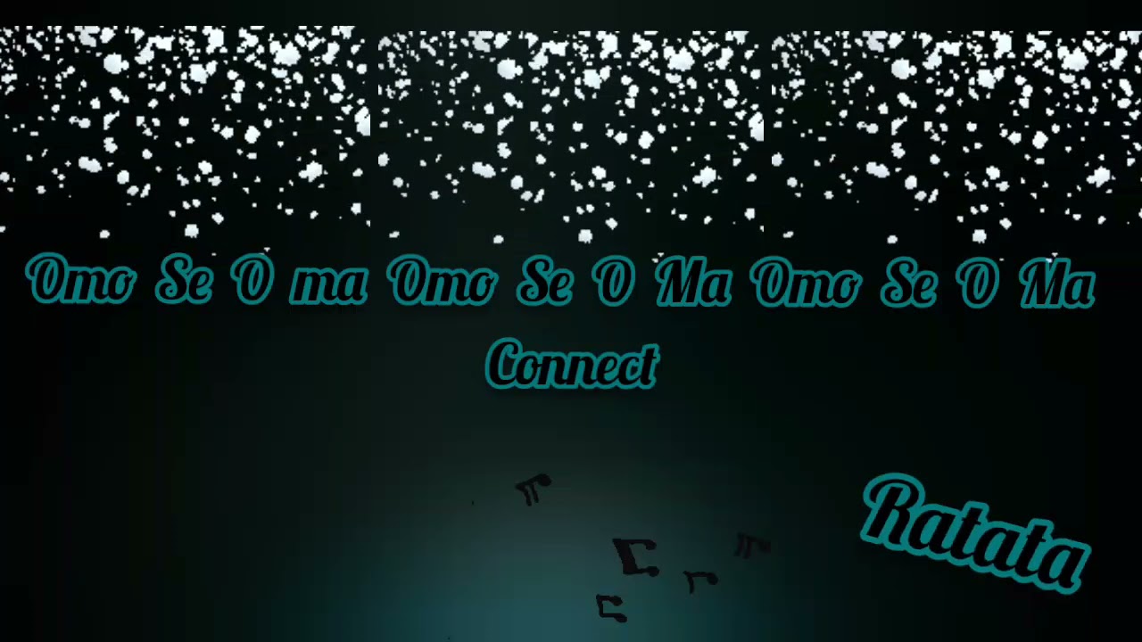 Saynt Empire   Connect Lyrics Visual