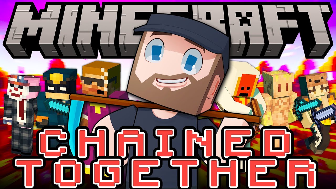 The Minecraft CHAINED TOGETHER Challenge! - Mini Series Part 1
