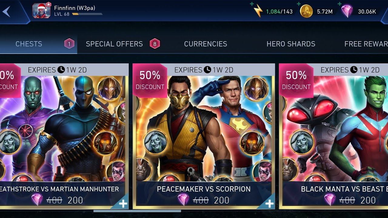 Let's pull! 2025 Black Friday Sale! Alt acct: Injustice 2 Mobile