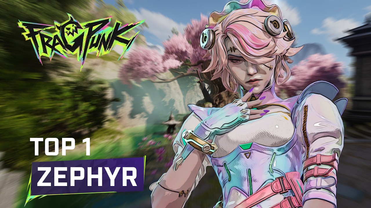 TOP #1 GLOBAL ZEPHYR ! Jesus - FRAGPUNK PRO GAMEPLAY