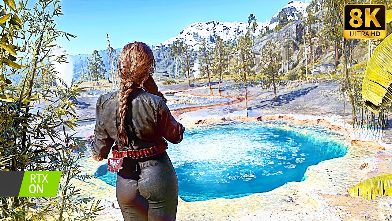[8K] Red Dead Redemption 2 ➤ Photorealistic Graphics MOD | RTX 5080 - ULTRA Settings🔥