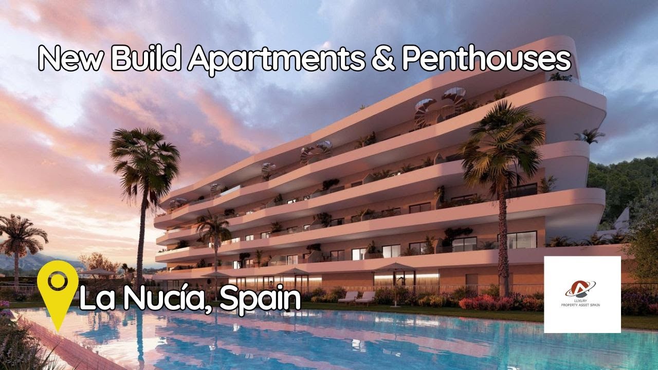 Discover the epitome of luxury living with new build apartments and penthouses in La Nucía, Spain
