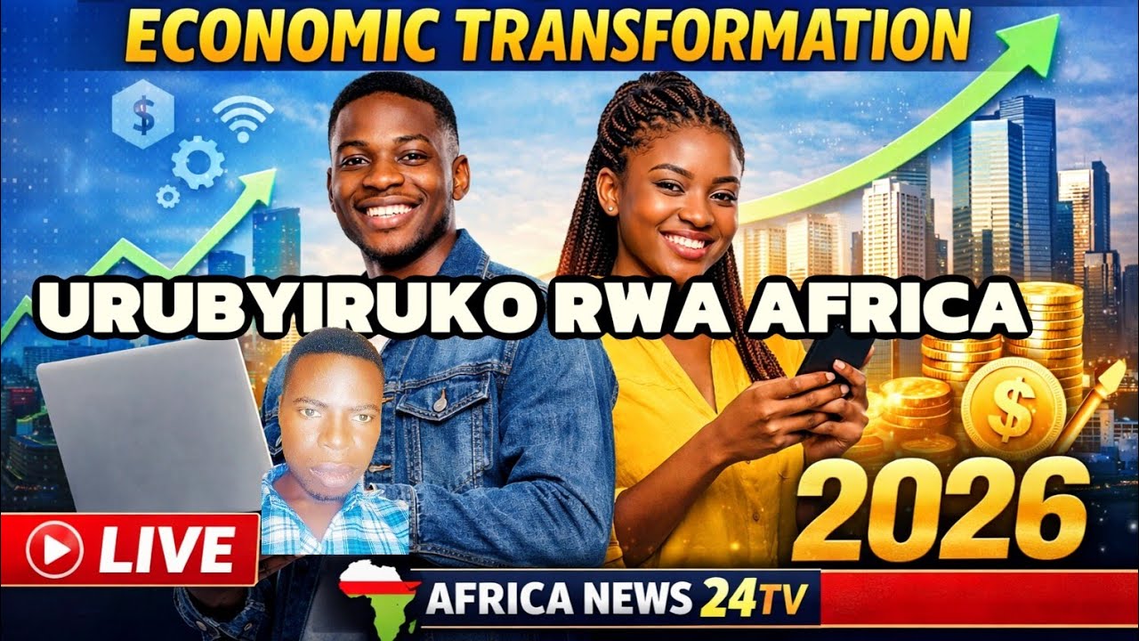 🔴 LIVE ANALYSIS: Amahirwe y’Urubyiruko rwa Africa mu Bukungu Bushya | Africa News 24TV
