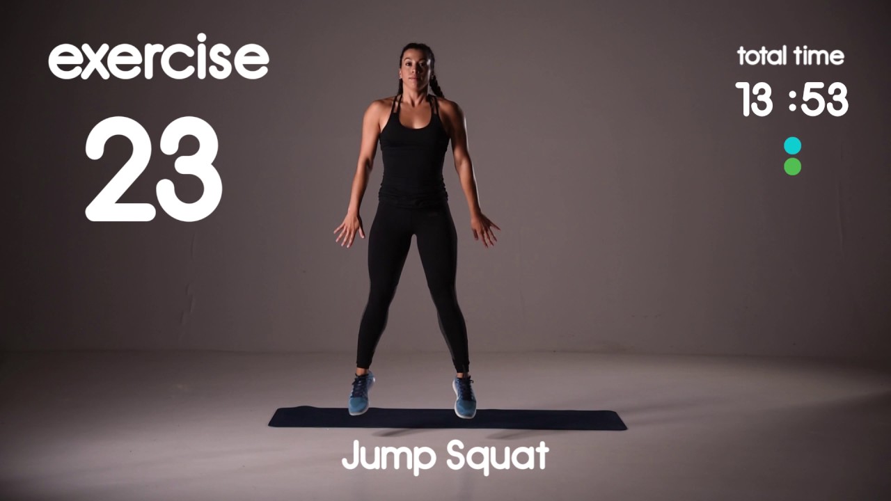 22 minute Inner Thigh and Glute Workout - Strength and Cardio -Level 2 - 60s/30s Intervals