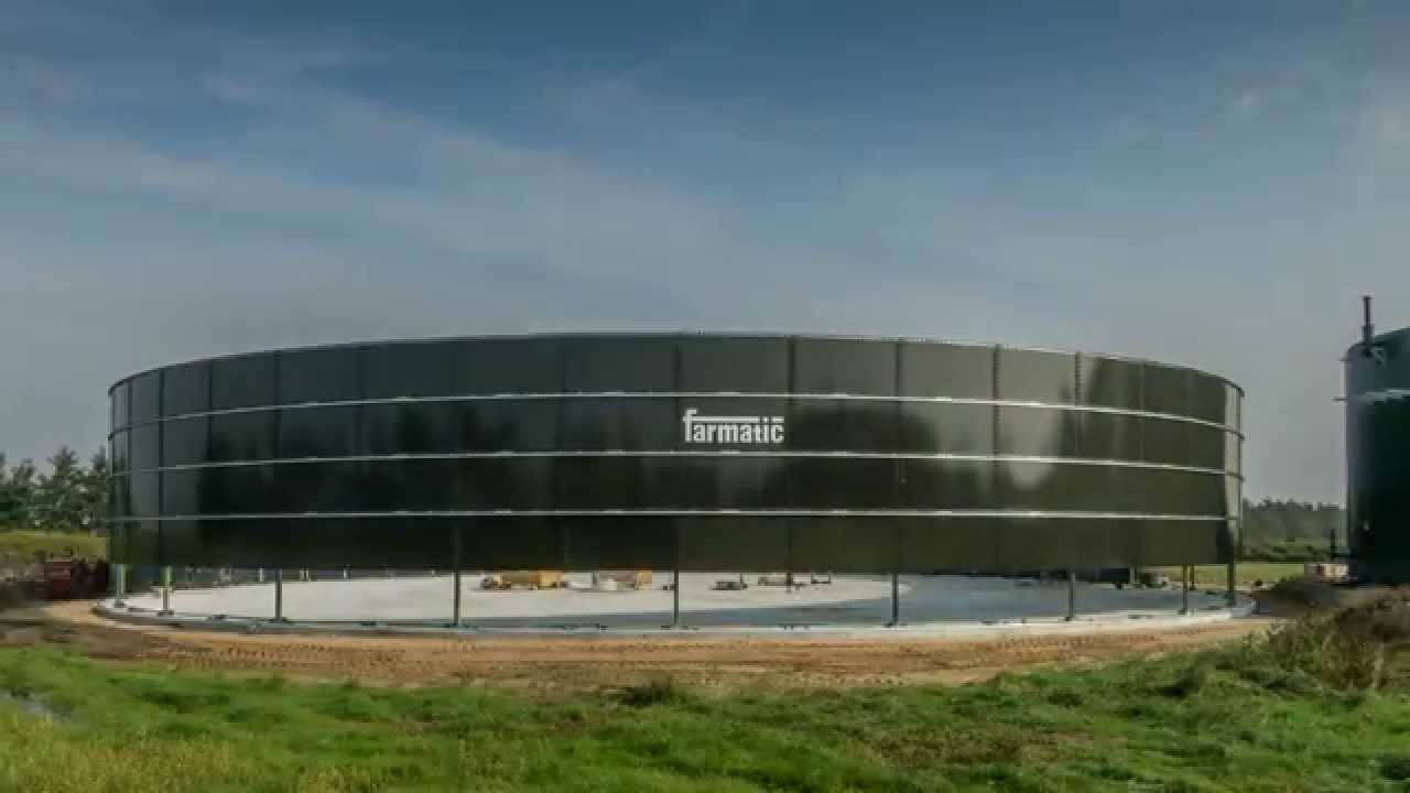 FARMATIC - The Largest Enamelled Bolted Steel Tank in Europe of the Last Decade