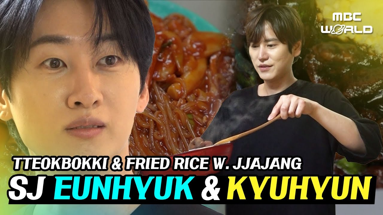 [C.C.] SJ EUNHYUK falling in love with KYUHYUN's food #SUPERJUNIOR #KYUHYUN #EUNHYUK