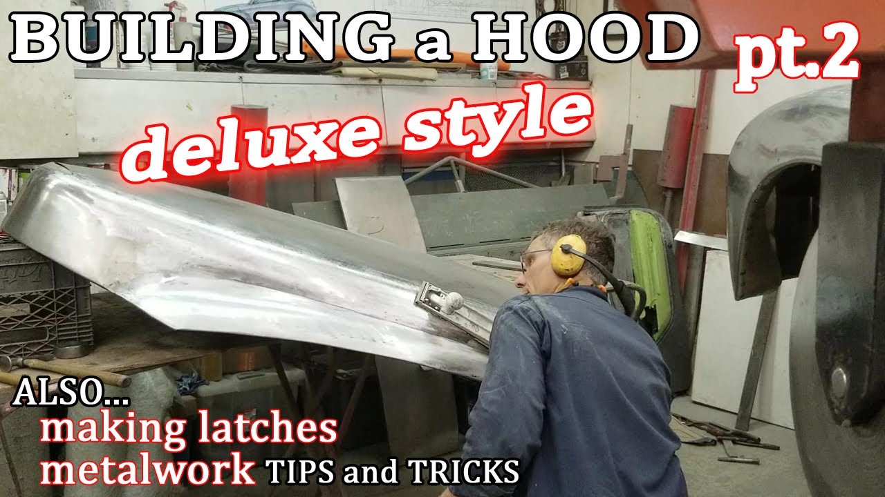 Hand Built Custom Hood & Functioning Trunk Latch - Ep.60 | 1940 Ford Inspired Hardtop Coupe