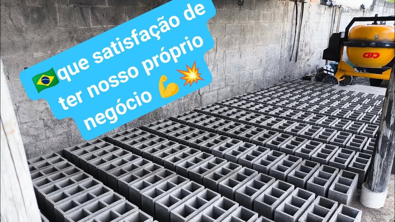 💥🫵Blocos Premoldados 💪 o que vocês acham pessoal ! Gostaram do acabamento. Deixa aí o nós. 💥💪
