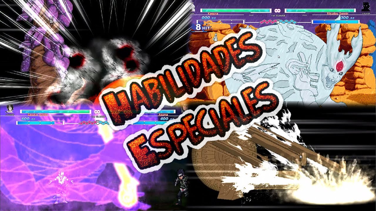 Habilidades especiales -  Naruto: The Path Of Struggle (Especial 1000 suscriptores!)