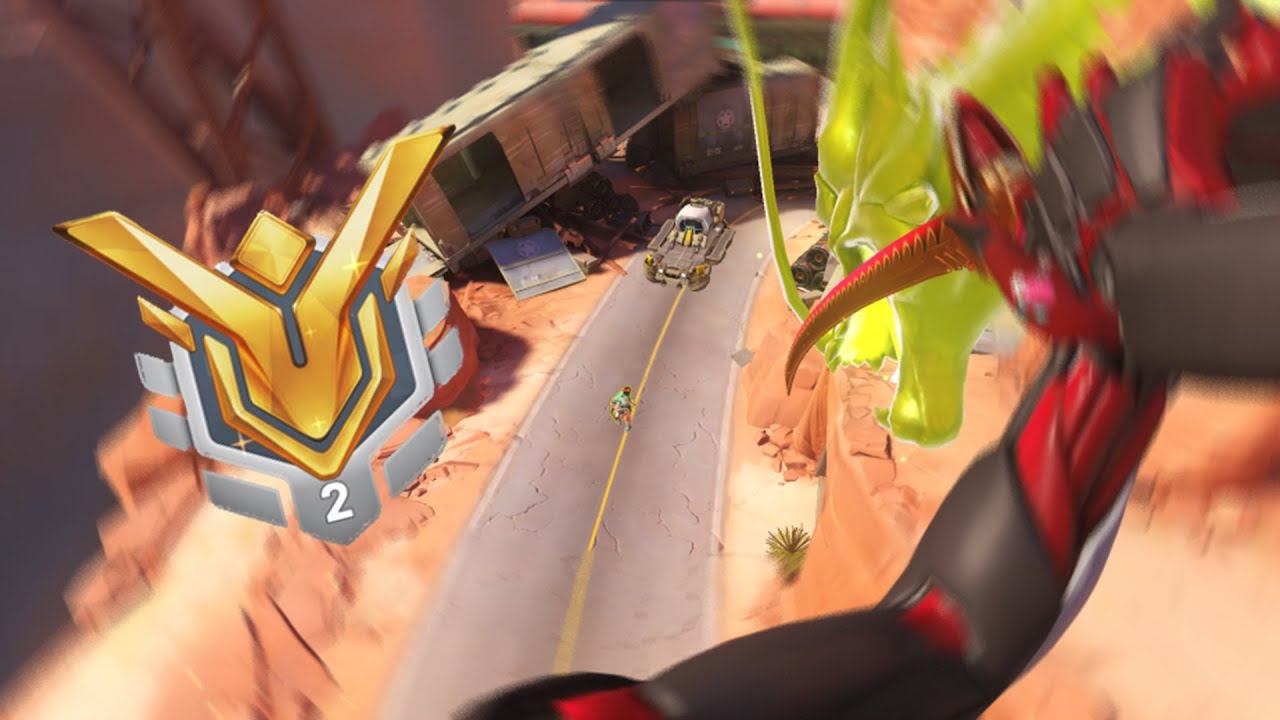 What a hardstuck bronze 1 Genji looks like... (Overwatch 2)