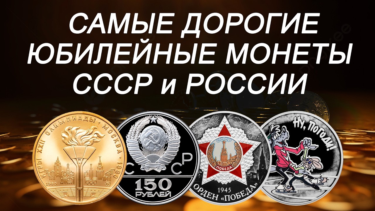 Инвестиции в юбилейные и памятные монеты СССР и России.