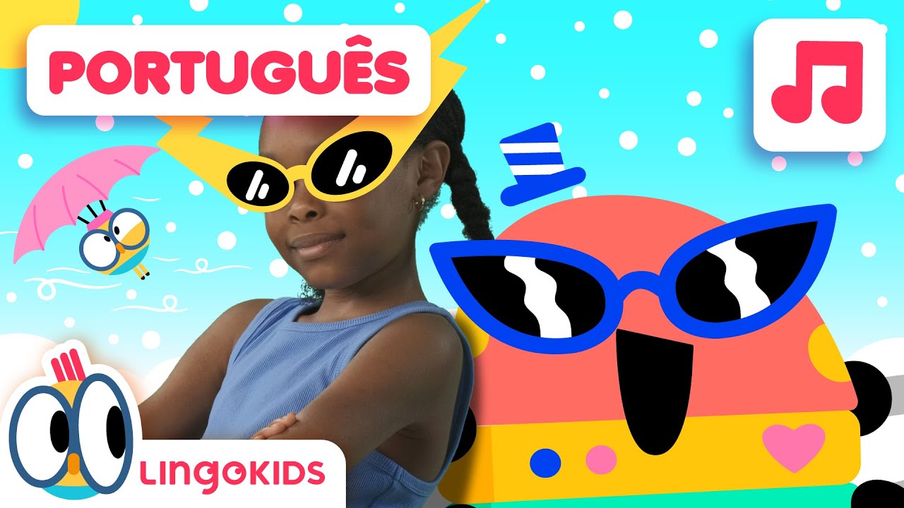 A DAN&Ccedil;A DO CLIMA ☀️🌧️ M&uacute;sica para crian&ccedil;as | Lingokids em Portugu&ecirc;s