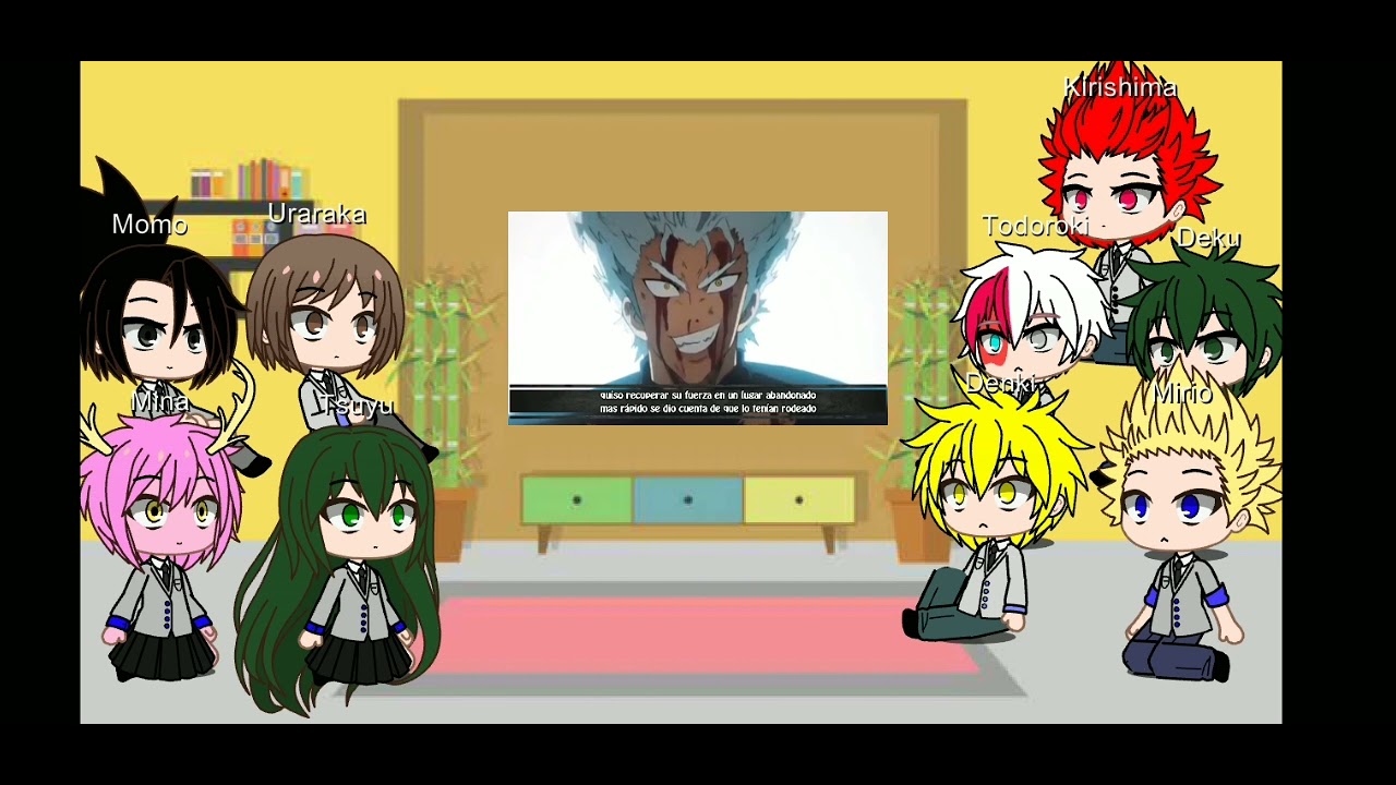 bnha reacciona a garou (rap 2/?)