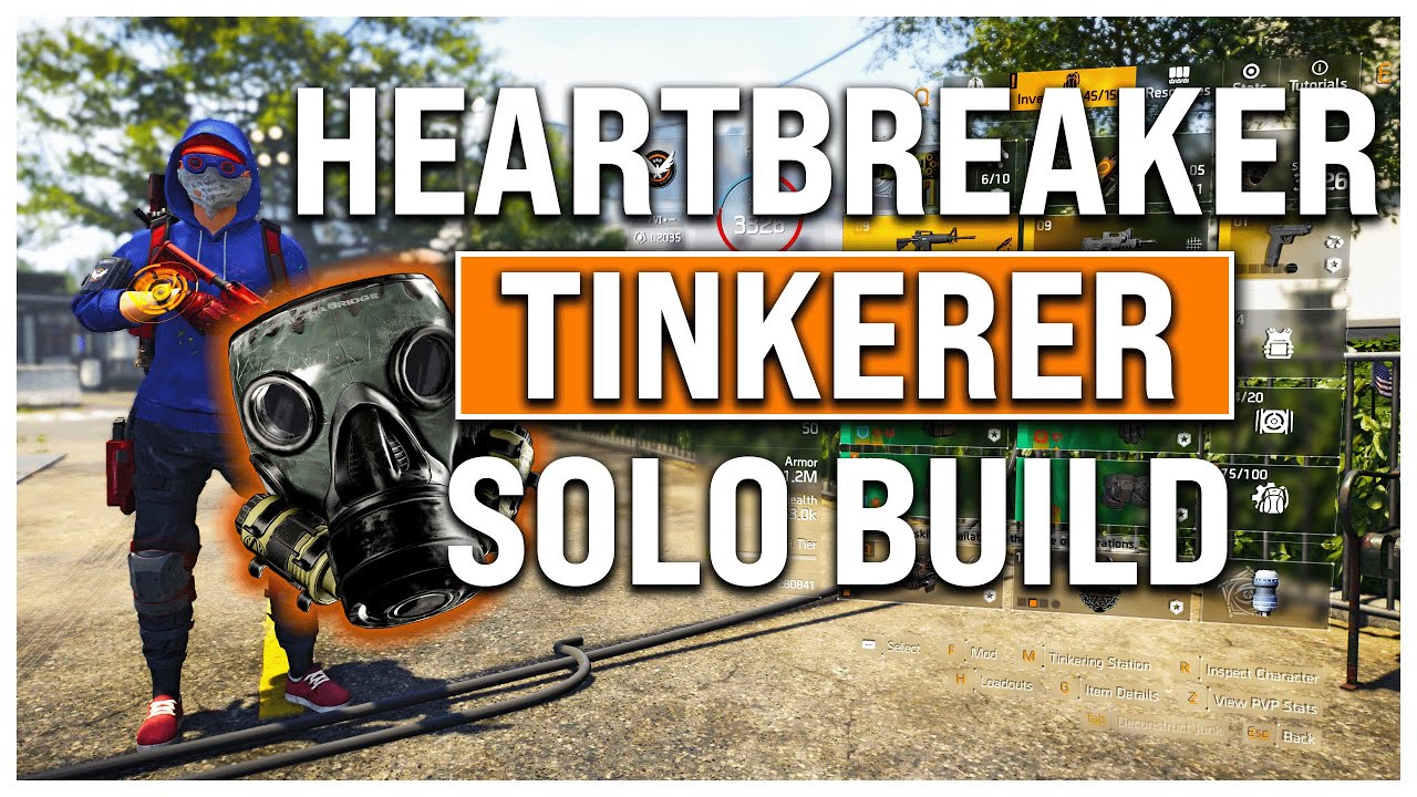 Tinkerer Heartbreaker Solo Build - The Division 2 Year 7 Season 1.