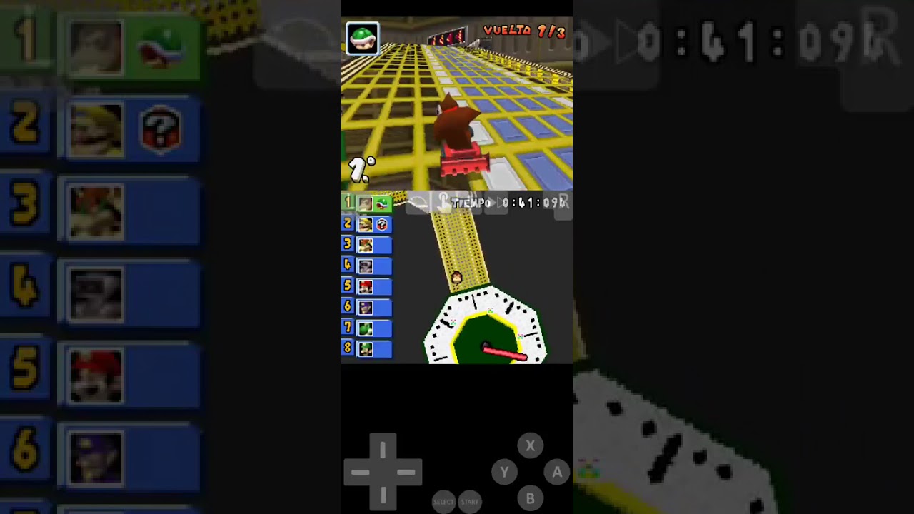 Mario Kart DS : Horloge Tic-Tac (DK)