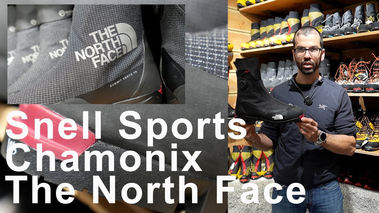 The North Face Summit Verto FA chaussures d'alpinisme Snell Sports Chamonix mat&eacute;riel montagne