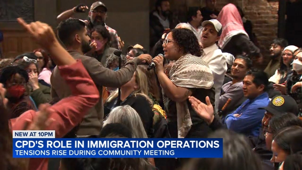 Public hearing held on interactions between Chicago police officers, immigration agents