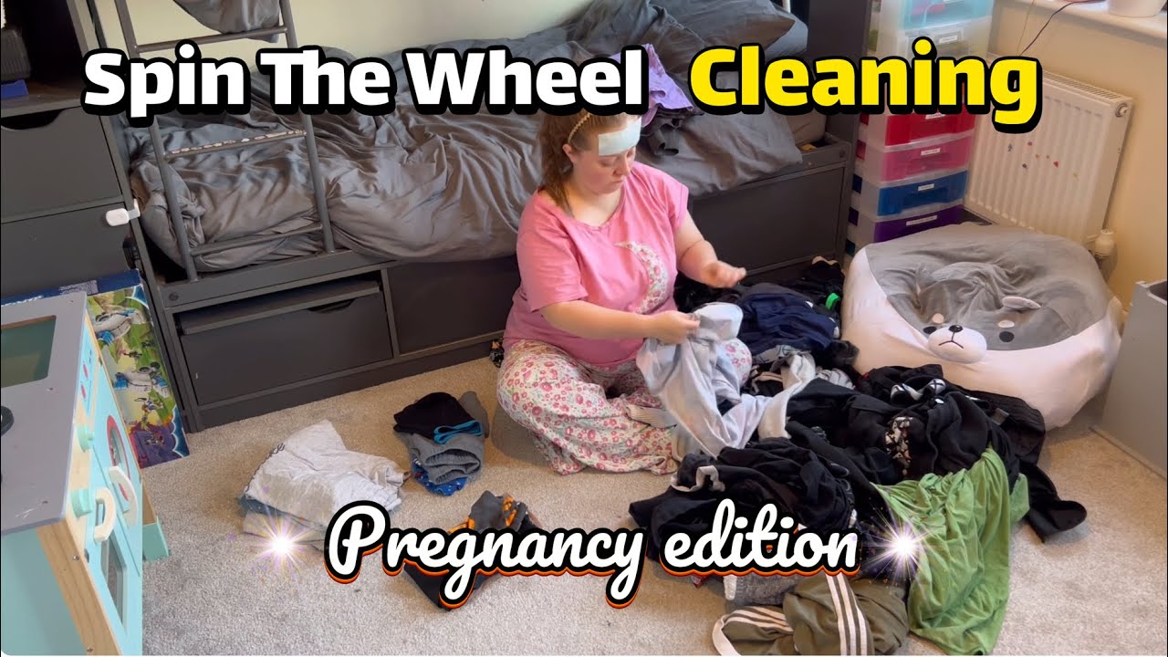 Cleaning My ENTIRE House With A Wheel?! (Hyperemesis Edition) - part 1 