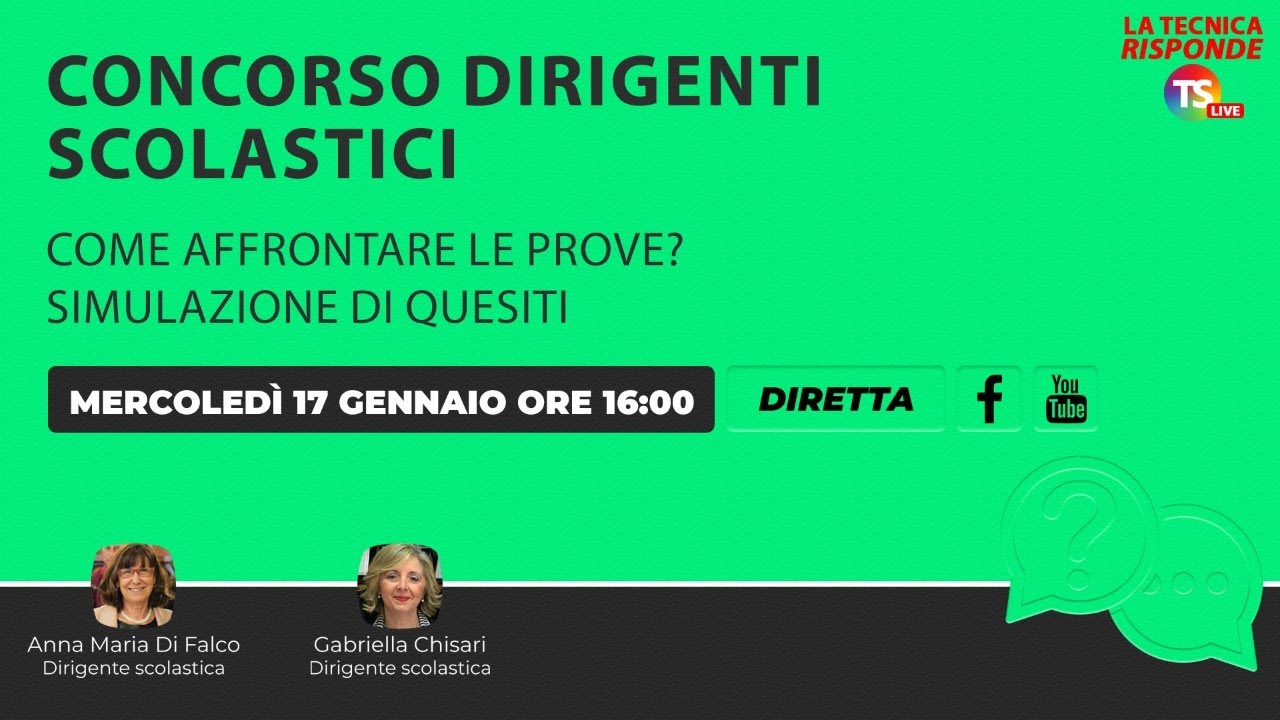 Concorso dirigenti scolastici, come affrontare le prove? Simulazione di quesiti