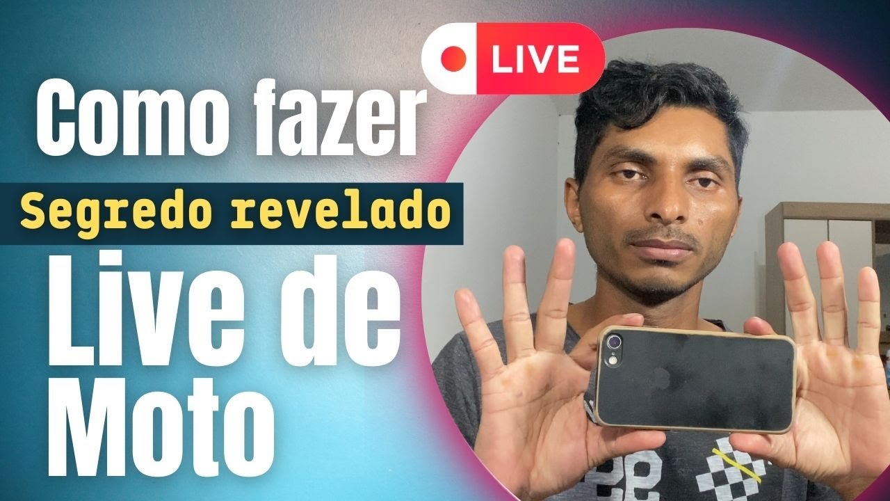 COMO FAZER LIVE COM MOTO NAS ENTREGAS DE APLICATIVOS - REVELANDO O SEGREDO