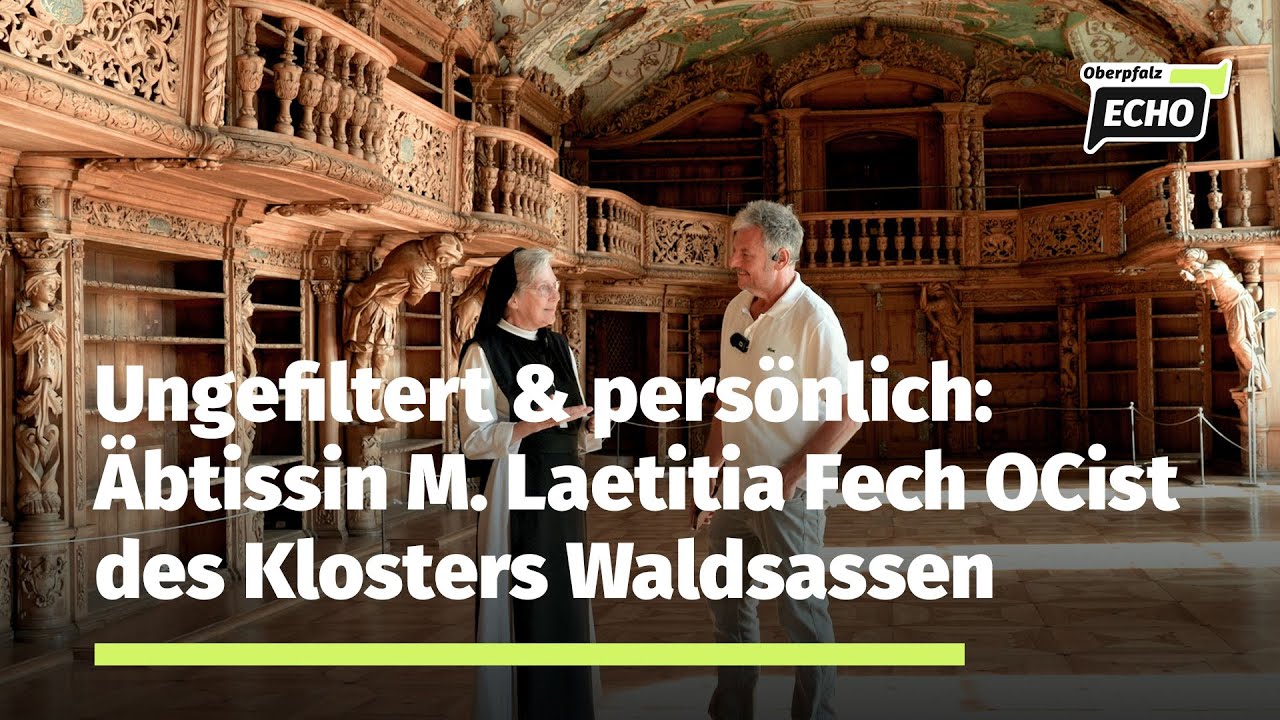 Kloster Waldsassen feiert dreifaches Jubiläum – Interview mit Äbtissin Laetitia