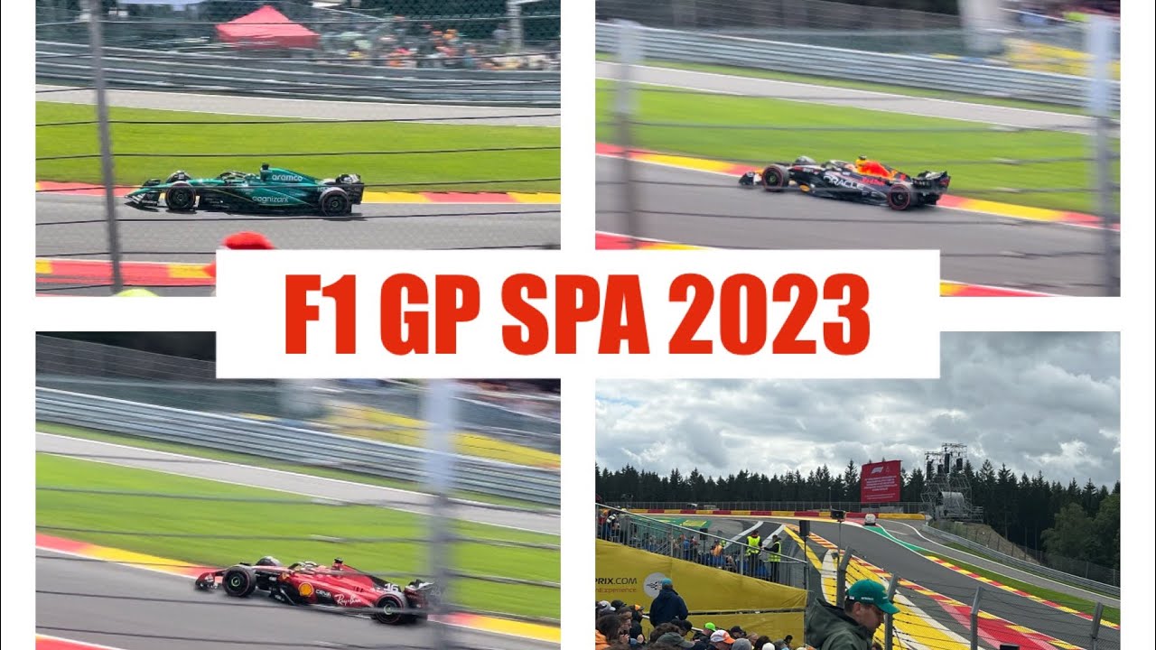 Formula 1 | Belgian GP 2023 | SPA FRANCORCHAMPS Eau Rouge Raidillon