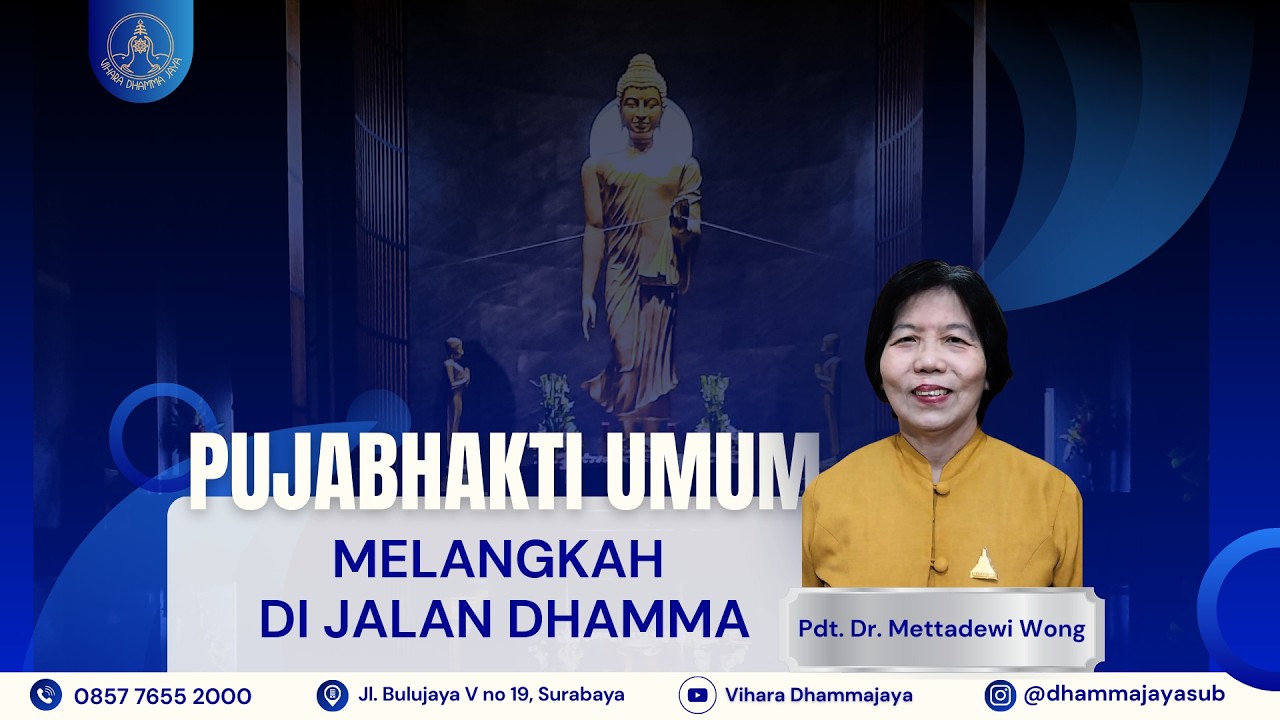 Pujabhakti Umum 01 Februari 2026 - Pdt. Dr. Mettadewi Wong