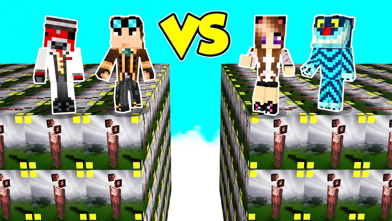 GUERRA DEI LUCKY BLOCK DI SIREN HEAD SU MINECRAFT! 👹