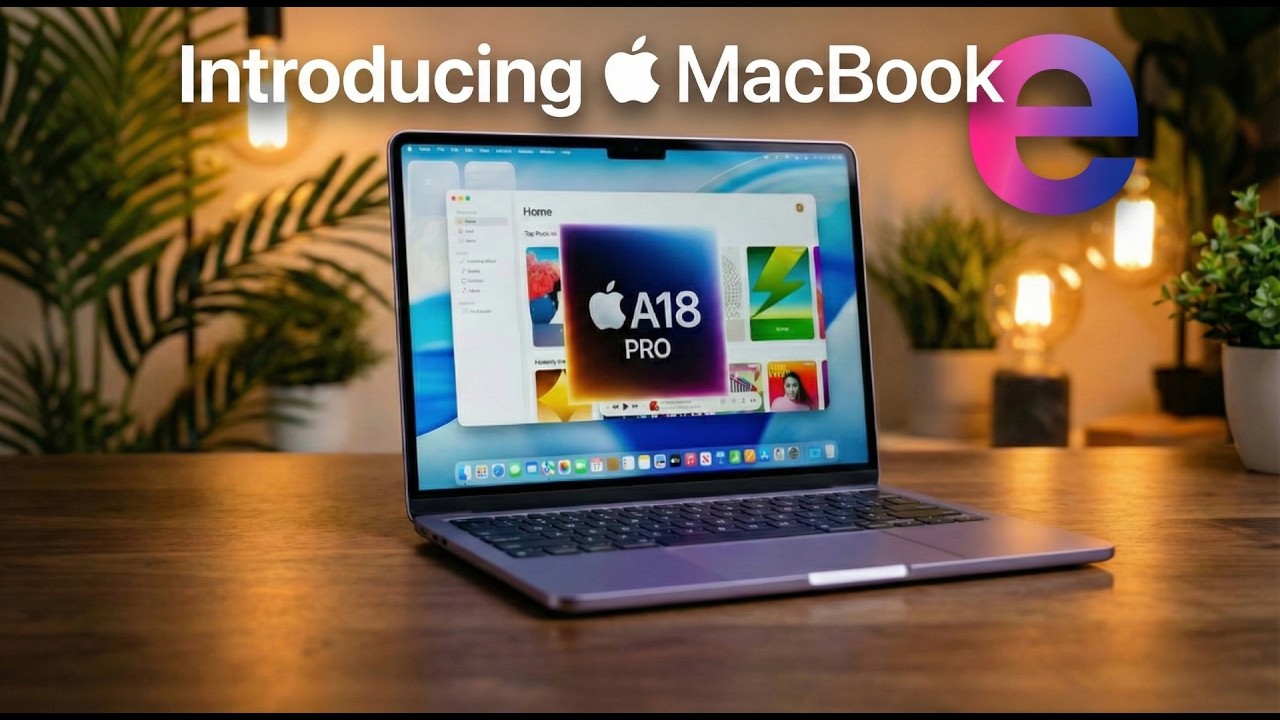 Apple's $599 Nightmare for Chromebooks: The 2026 MacBook 'e' Explained: