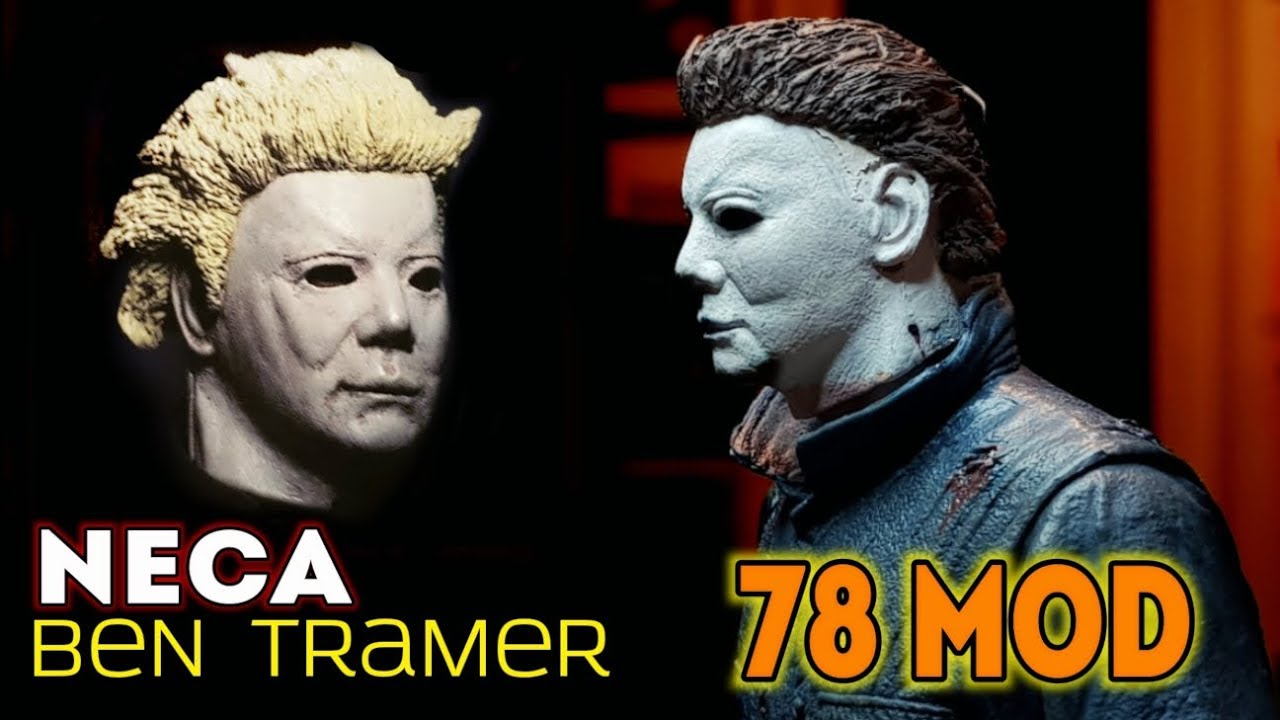NECA HALLOWEEN 2 FIGURE MOD. BEN TRAMER TO 78 MYERS CONVERT