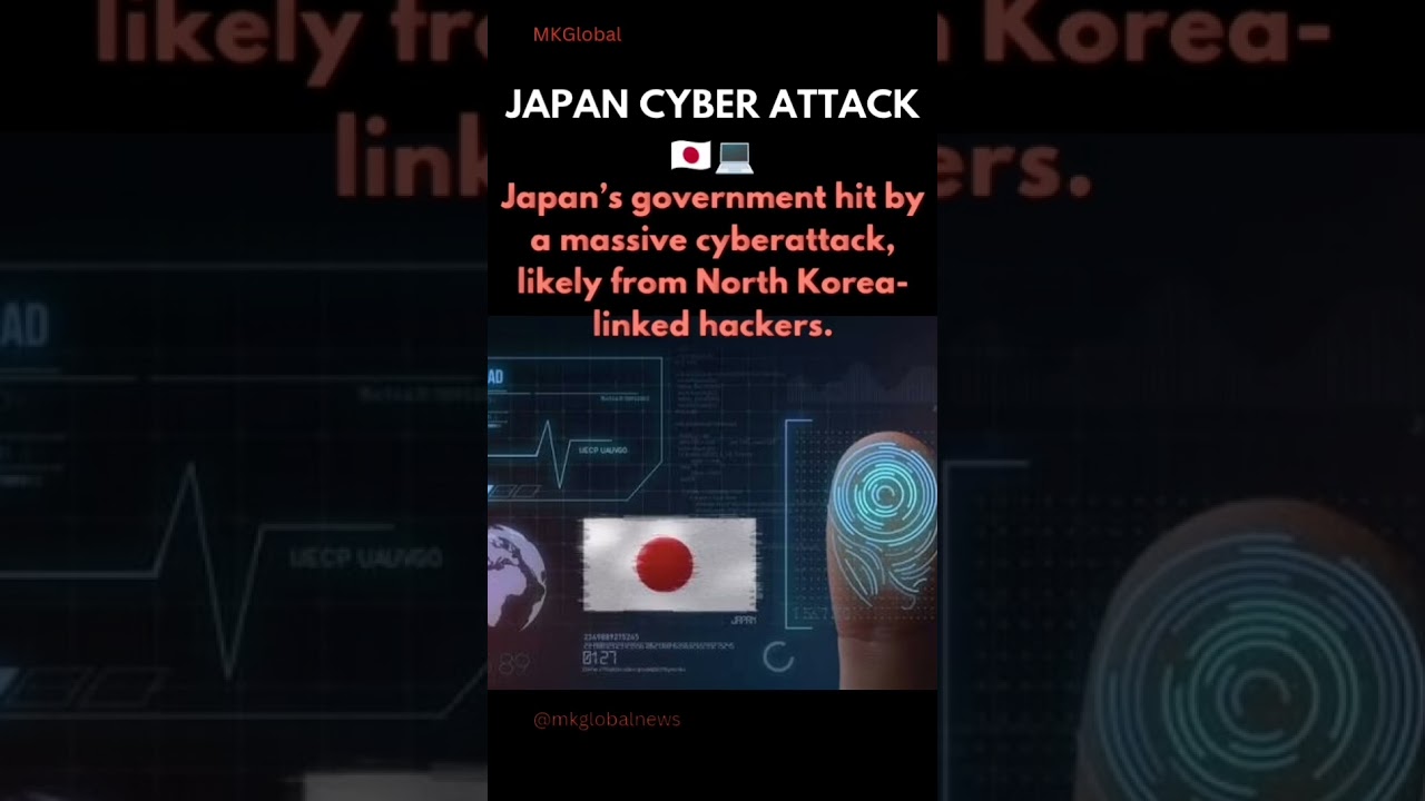 Japan&rsquo;s government hit by a massive cyberattack, likely from North Korea-linked hackers. #gaza