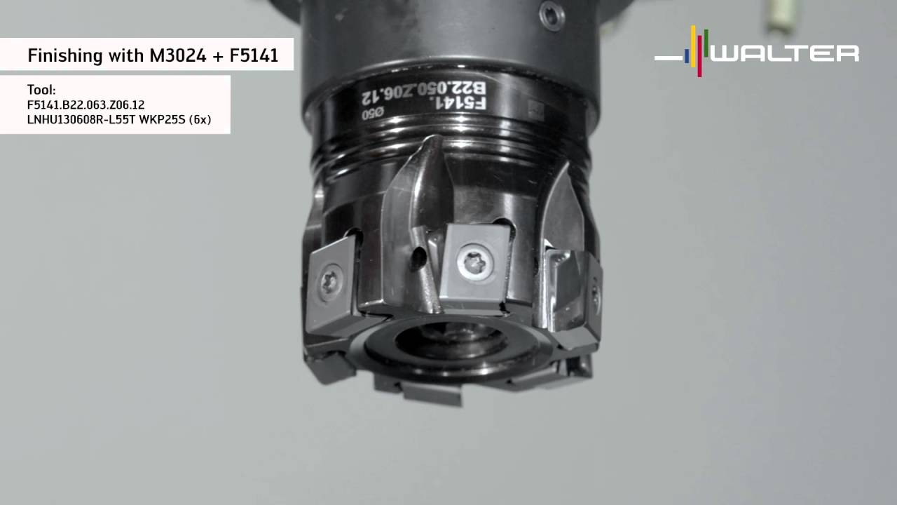 Walter BLAXX Heptagon Fräser M3024 – mit neuer Schlichtplatte - Walter Tools