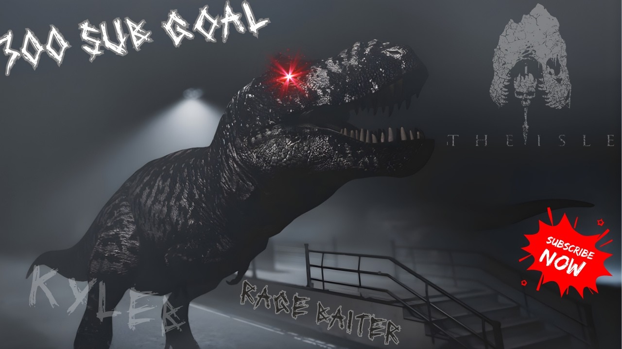 The Isle | Egg To Apex | T-Rex  | Road to 300 SUBS |