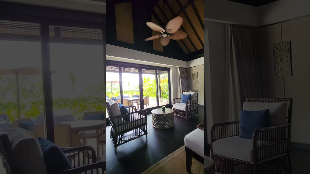 Raffles Bali; room tour; portrait video