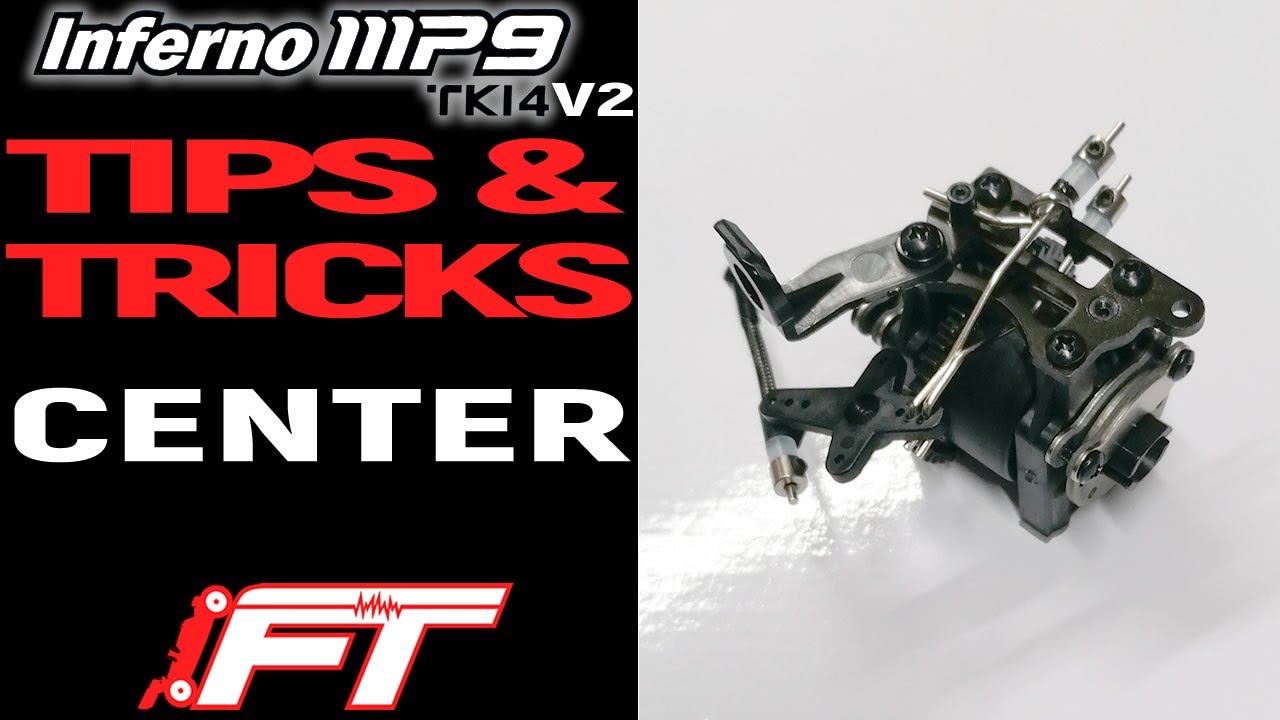 Kyosho mp9 tki4 readyset V2 Tutorial center - gruppo centrale RTR by FABRIZIO TEGHESI