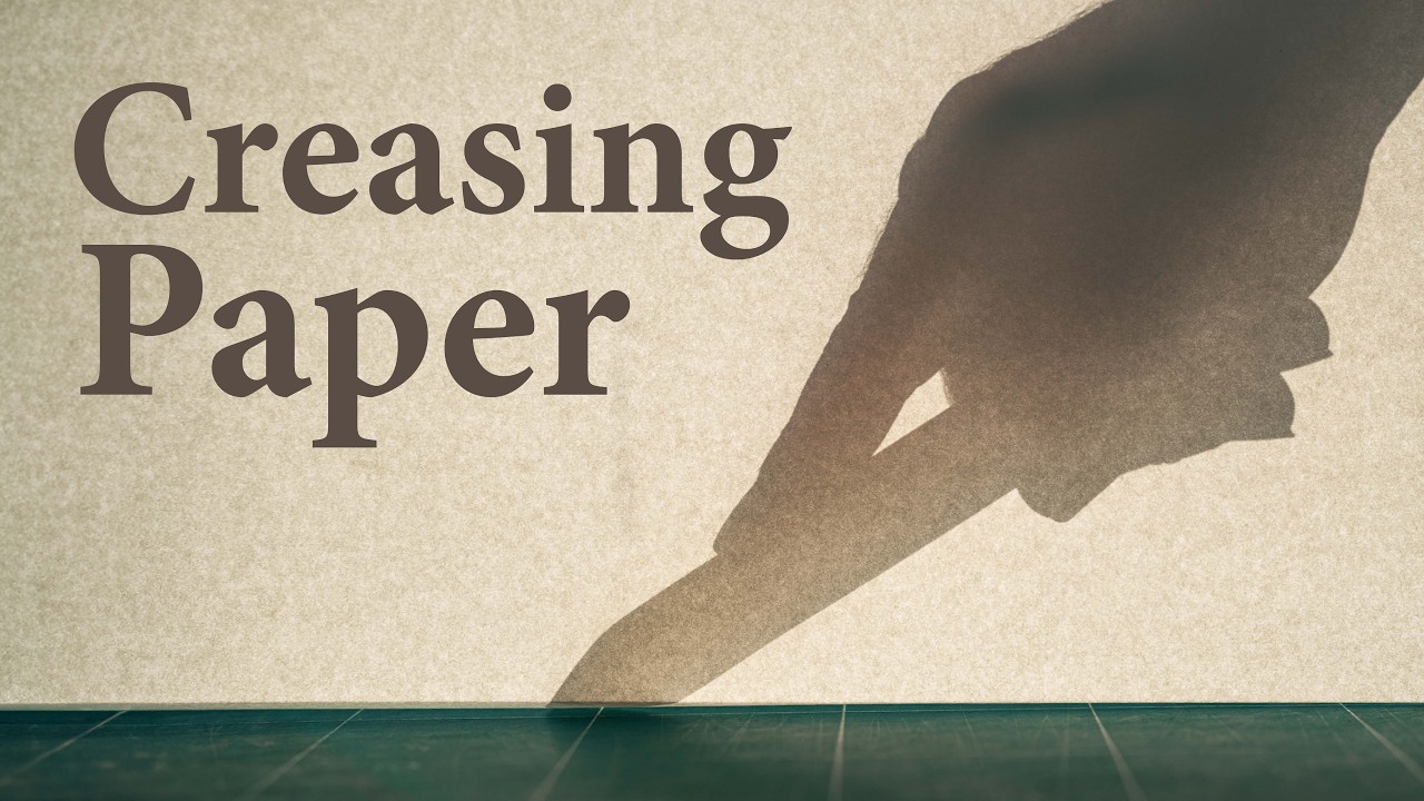 How to Crease Paper
