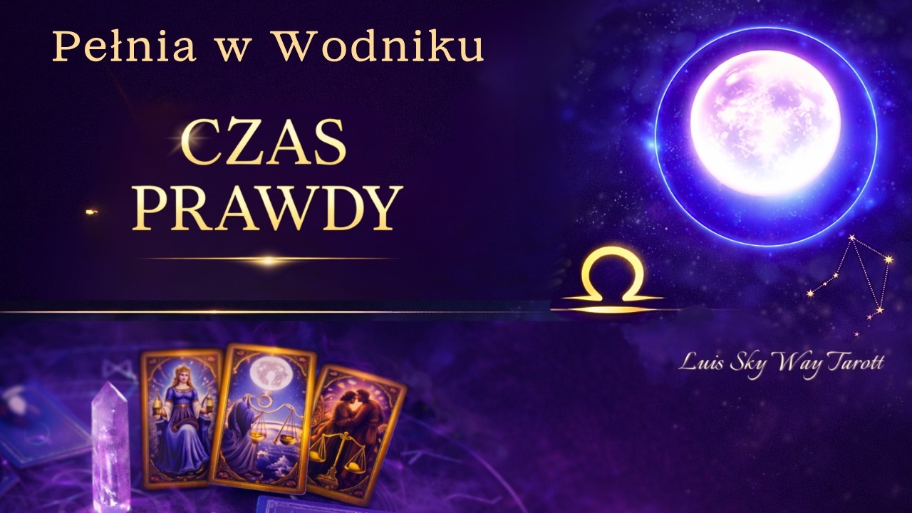 PEŁNIA W WADZE 🌕⚖️ CZAS PRAWDY W RELACJACH | Co się domyka i ujawnia? | TAROT