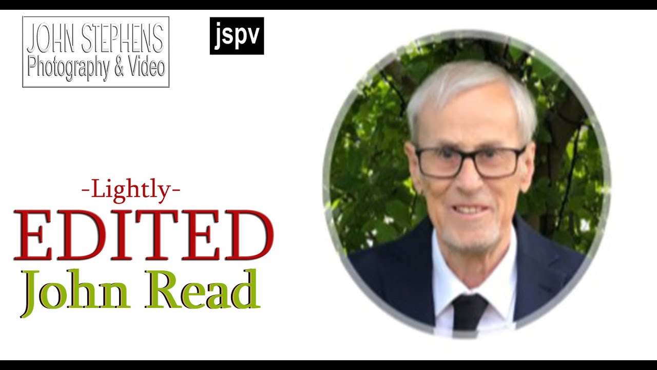 The funeral service for John Read at St.Margaret's in Olton by JSPV