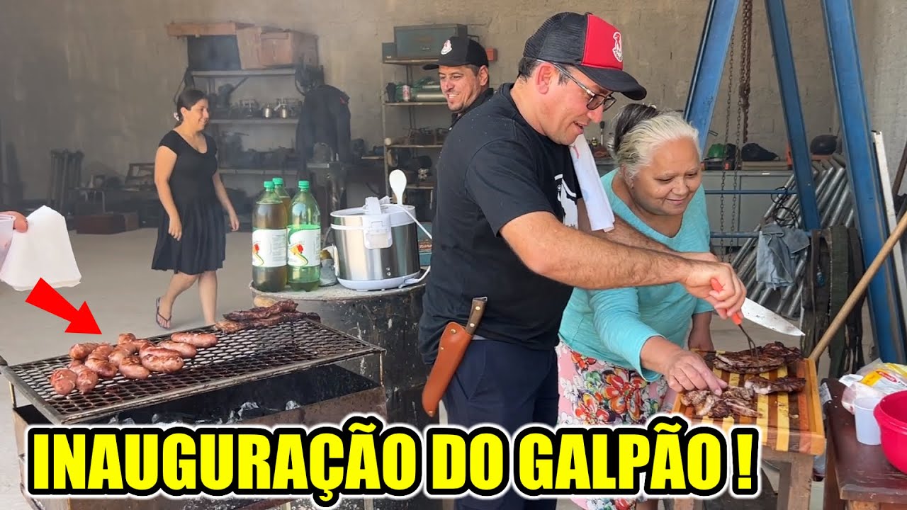 INAUGURA&Ccedil;&Atilde;O DO GALP&Atilde;O DO PASSAROTE M&Aacute;QUINAS E FERRAMENTAS !