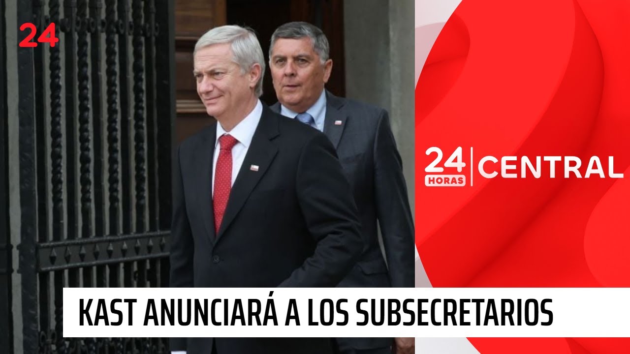 Estos serían los subsecretarios y delegados del gobierno de José Antonio Kast