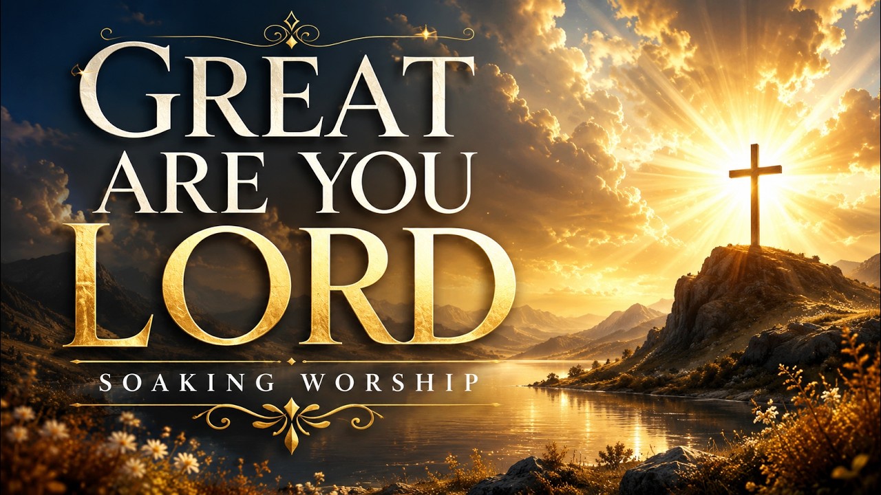 Great Are You Lord |  Soaking Worship of His Majesty