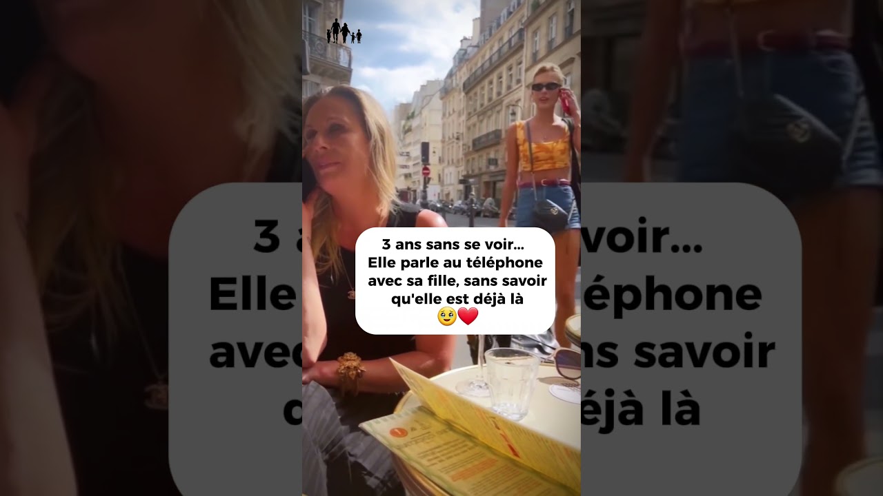 Retrouvailles &eacute;mouvantes apr&egrave;s des ann&eacute;es d'absence 🥹❤️! #retrouvailles #family #emotional #shorts
