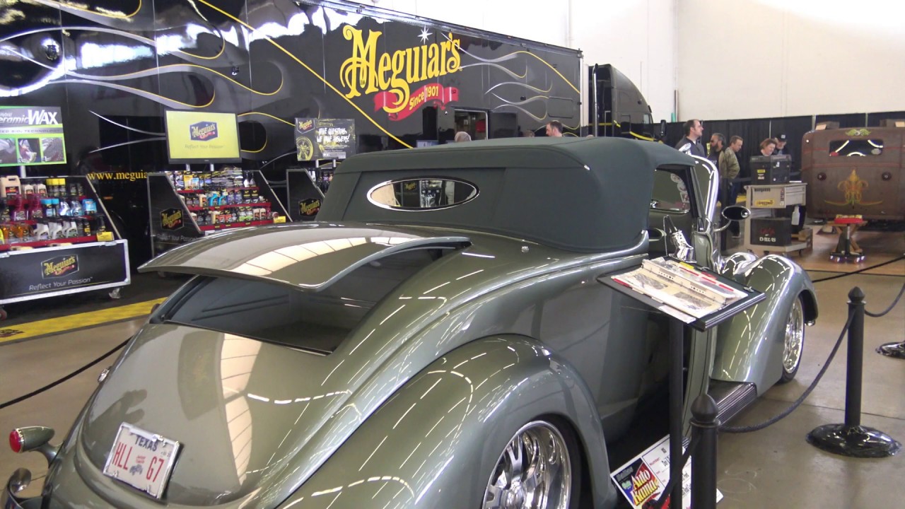 1937 Ford Convertible custom classic Gibbons body Chubby chassis street rod hot rod 