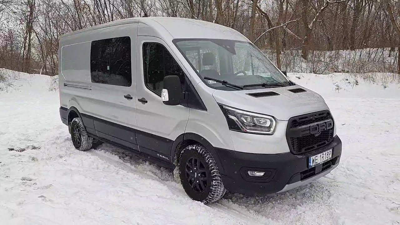 #TEST Ford Transit  350 L2 w wersji Trail,2.0 EcoBlue 170 KM FWD